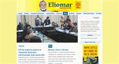 Desktop Screenshot of eliomar.com.br